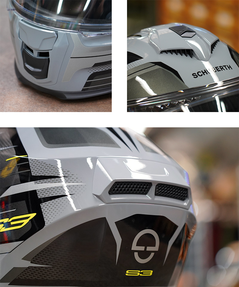 Schuberth S3 venting